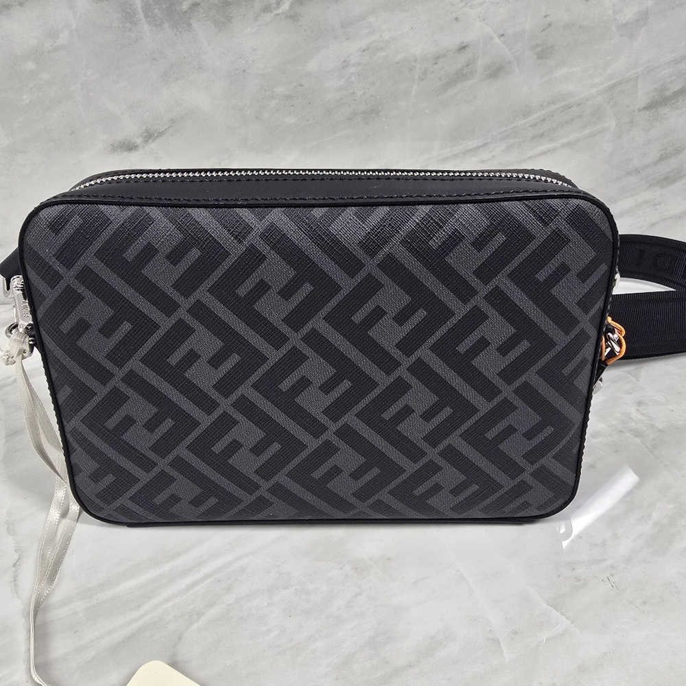 Fendi Black and Yellow Crossbody Bag - Picture 7 of 14